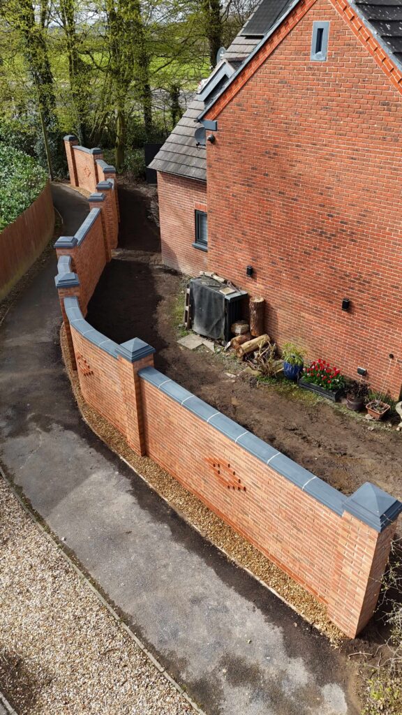 Curved Garden Wall